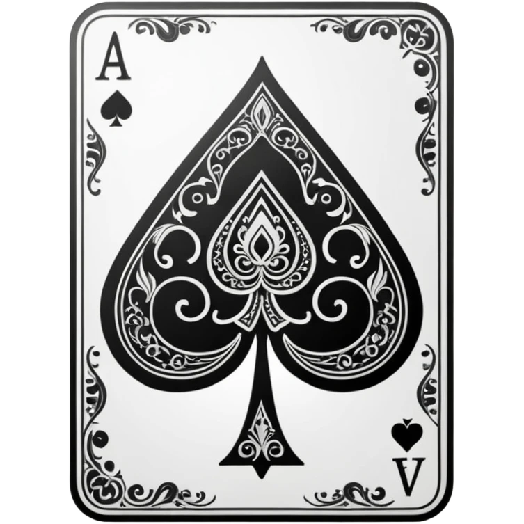 Ace of Spades for stage magic emoji