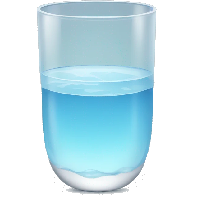 glass of water emoji