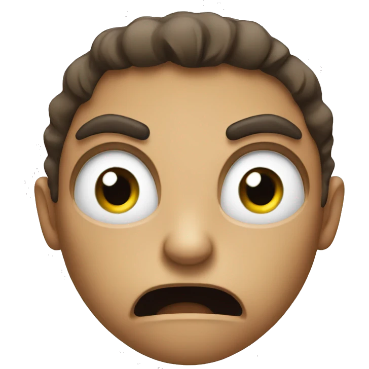 Really mad face  emoji