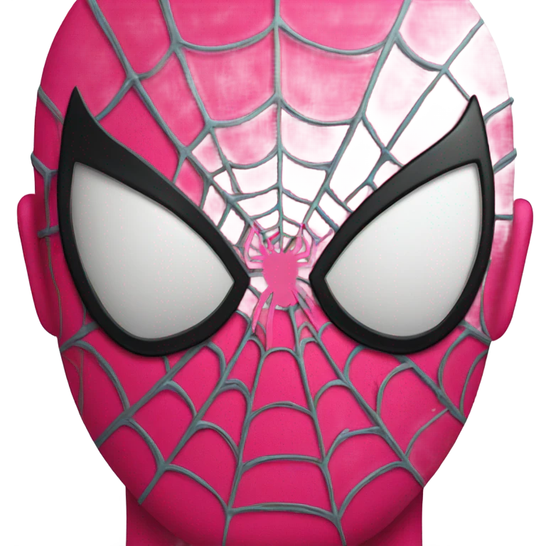 Pink Spider-Man emoji