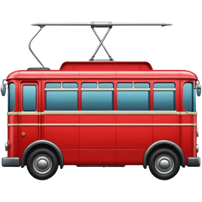 trolleybus emoji