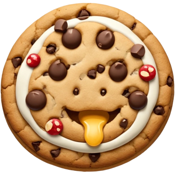 cookie one bite emoji