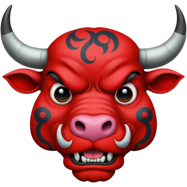 ''tattooed''-scary-looking-bulls-with-heavy-face-tattoes emoji