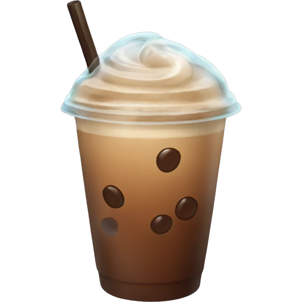 Iced coffee  emoji