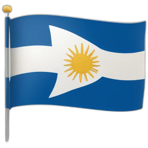 bandeira do uruguai emoji