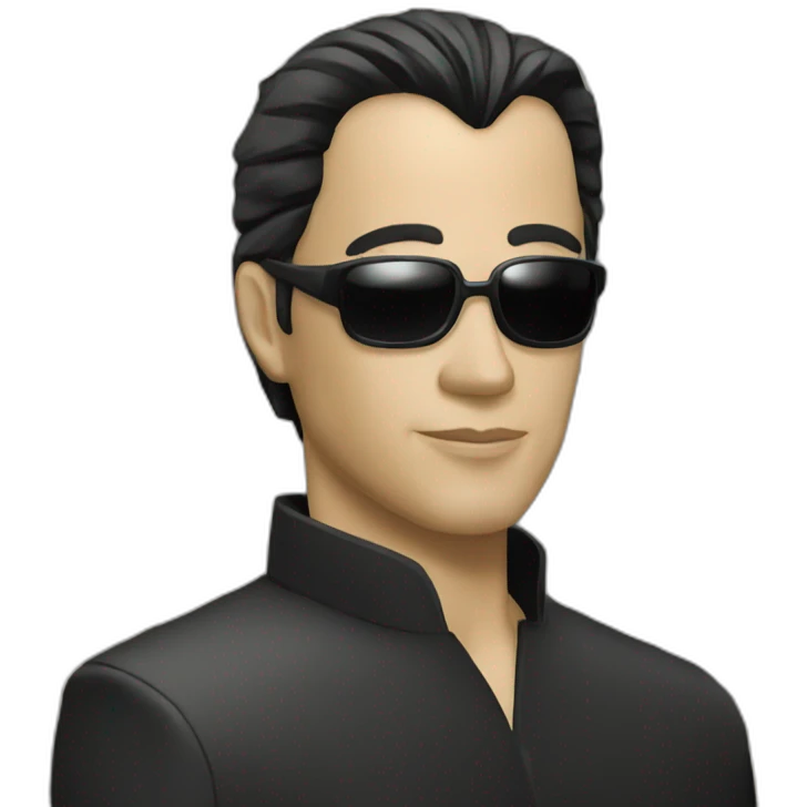 neo of matrix emoji