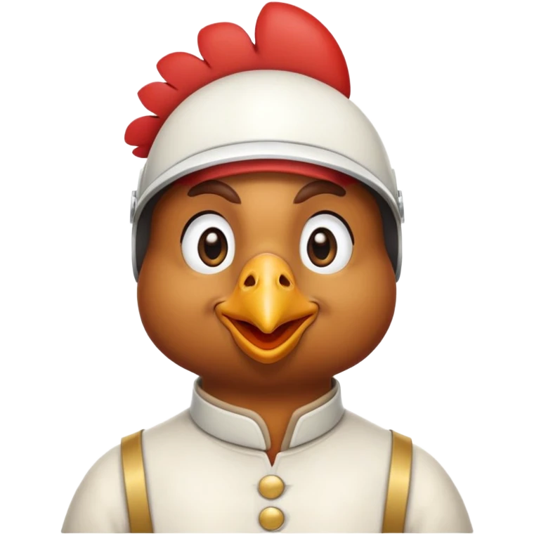 chicken jockey  emoji