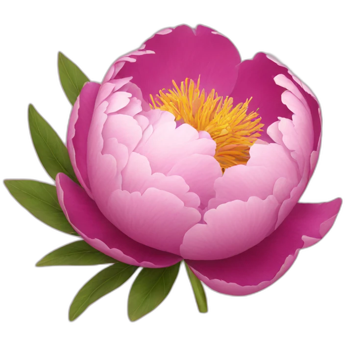 Peony emoji
