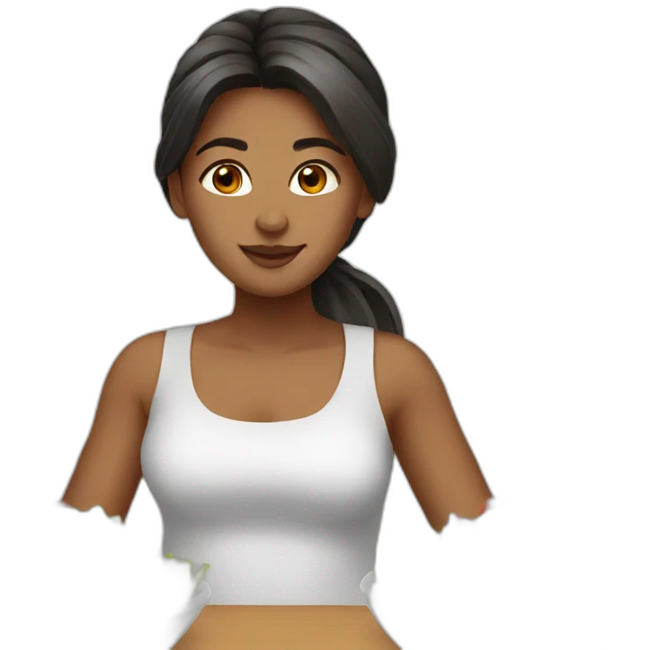 girl-greek salad emoji