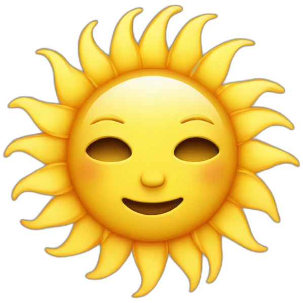 sun emoji