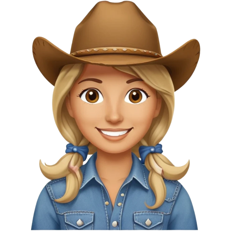 Cowgirl emoji