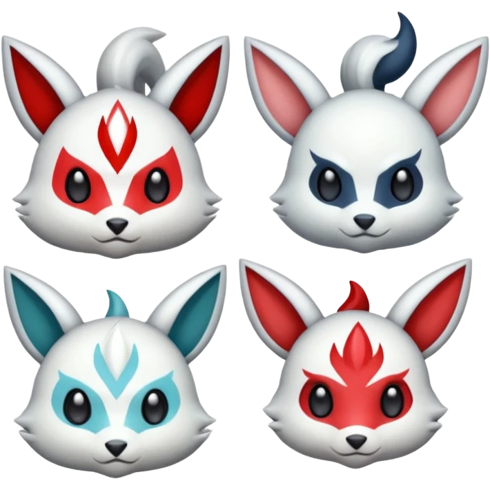 Zangoose-Meloetta-Minccino-Absol-fusion emoji