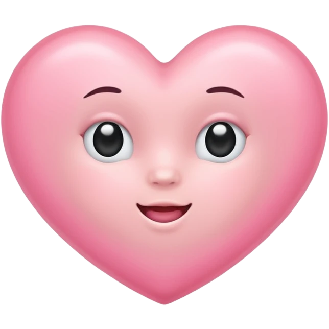 baby pink heart emoji