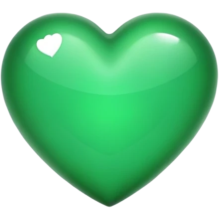 Green heart emoji