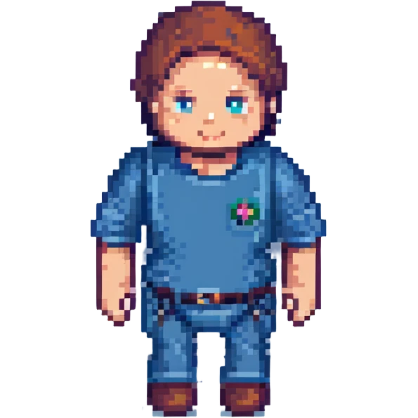 cool blue man emoji