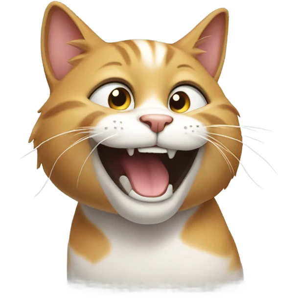 A super happy cat emoji