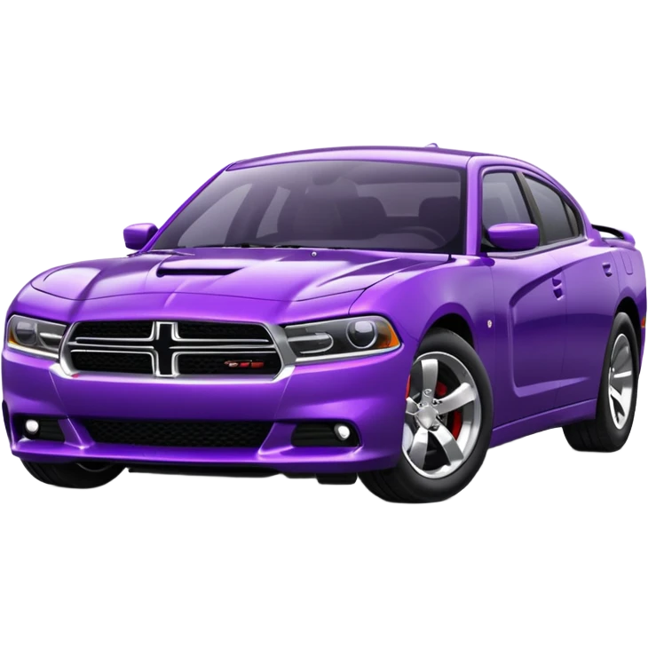 Dodge Charger Purple emoji