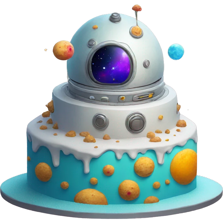 space cake emoji