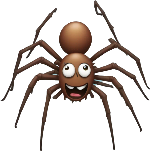 crazy spider  emoji