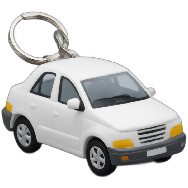 car keychain emoji