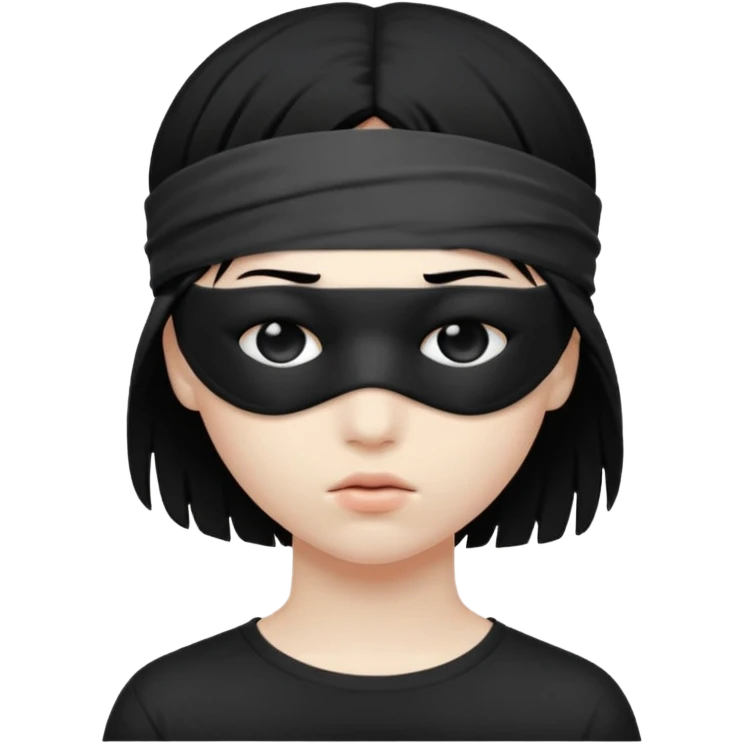 blindfolded emo emoji