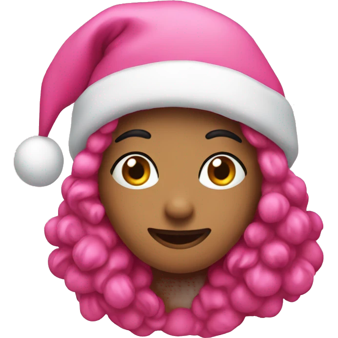Pink Christmas  emoji
