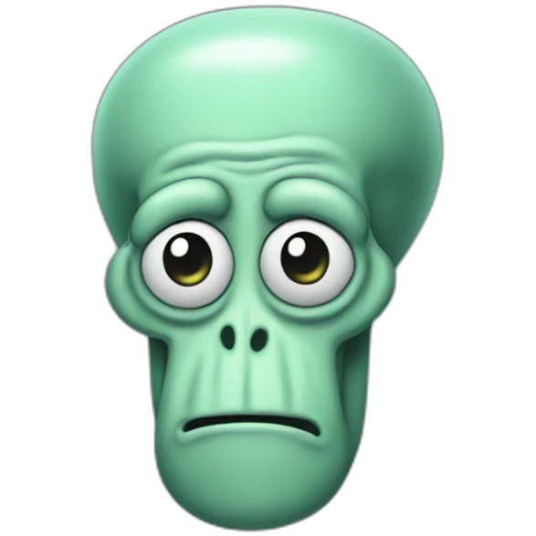 Squidward emoji
