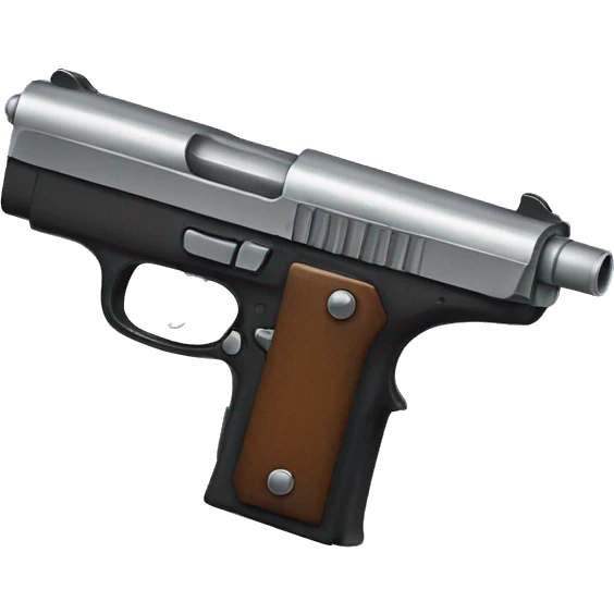 pistol emoji