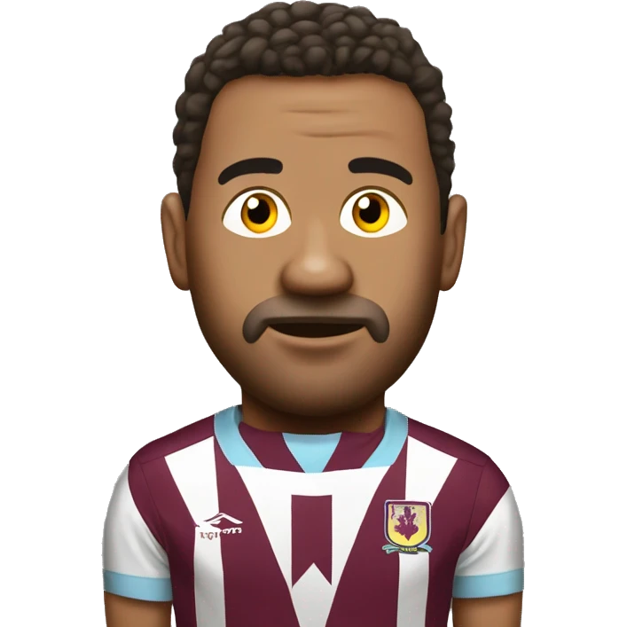 Aston villa with egg head emoji