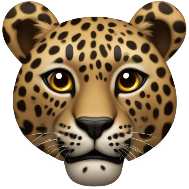Corazón con leopardo  emoji