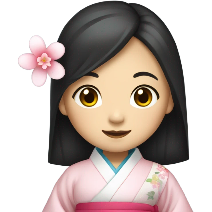 Korean Girl emoji
