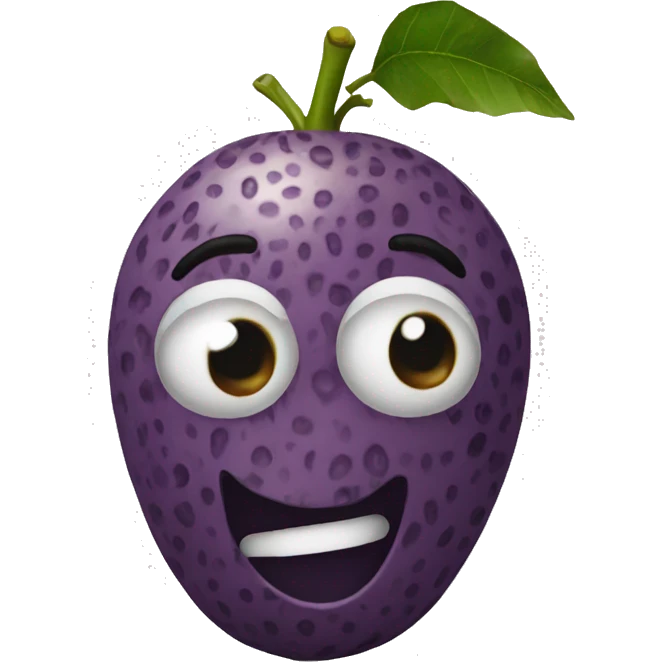 Passion fruit emoji