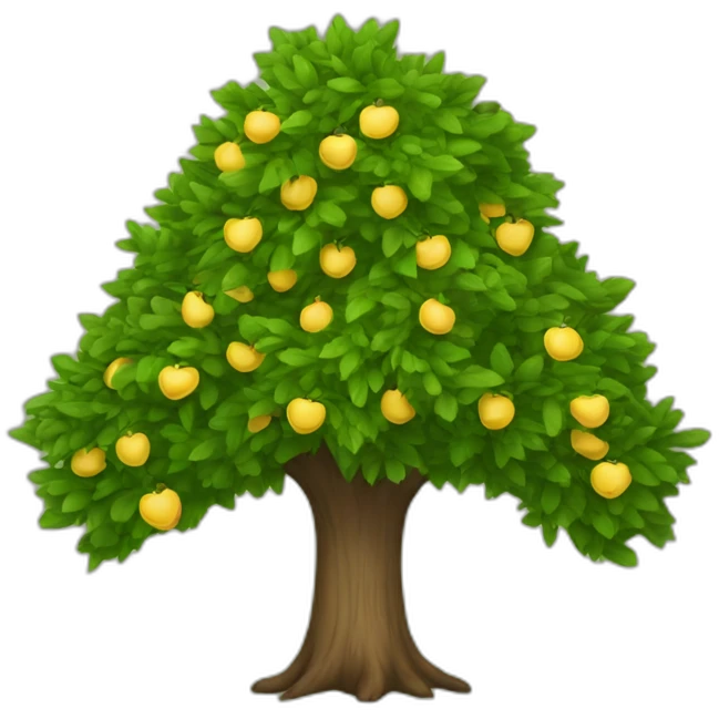 Christian tree emoji