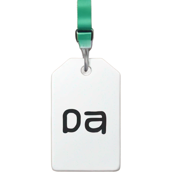 name tag emoji