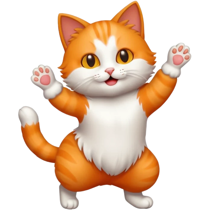 Cat dancing  emoji