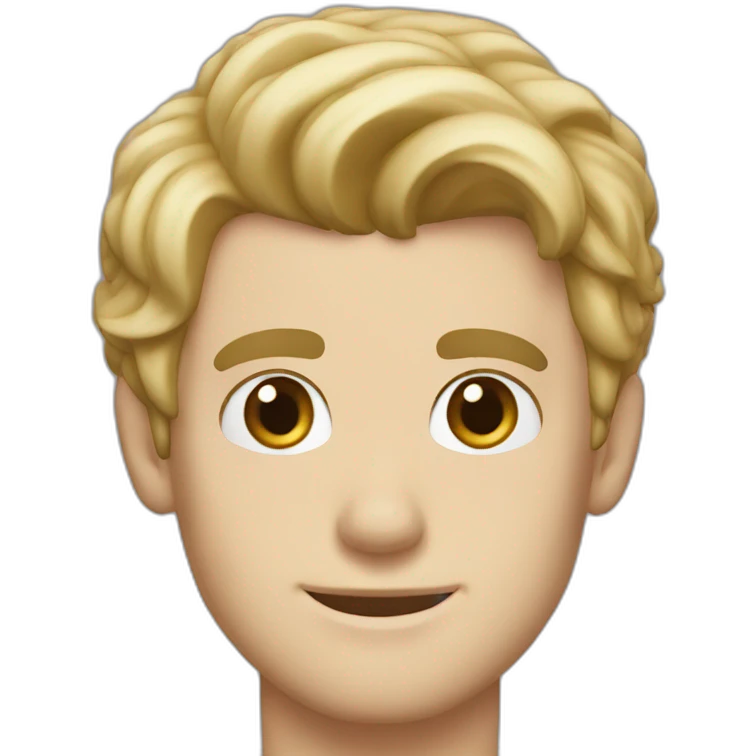 Andrew Garfield blonde emoji