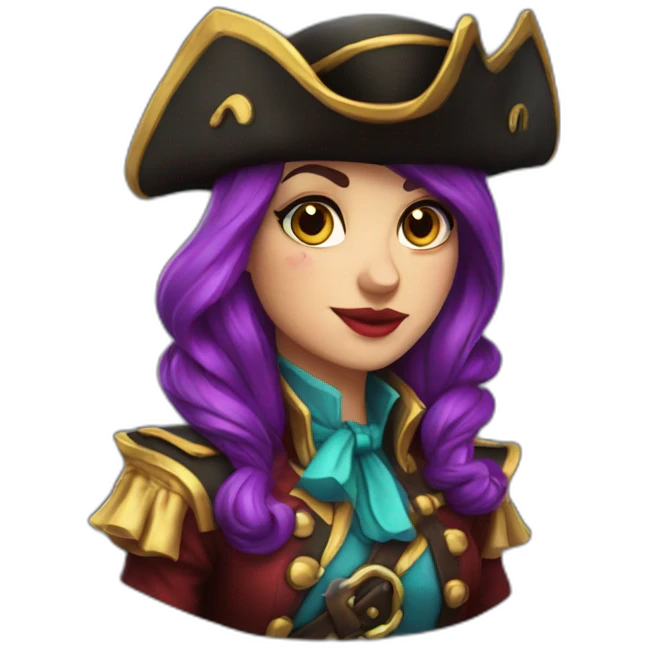 miss fortune pirate emoji