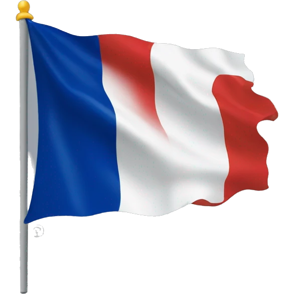Le drapeau de la France emoji
