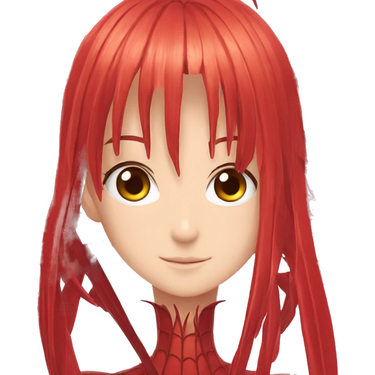 Red spider lily from anime emoji