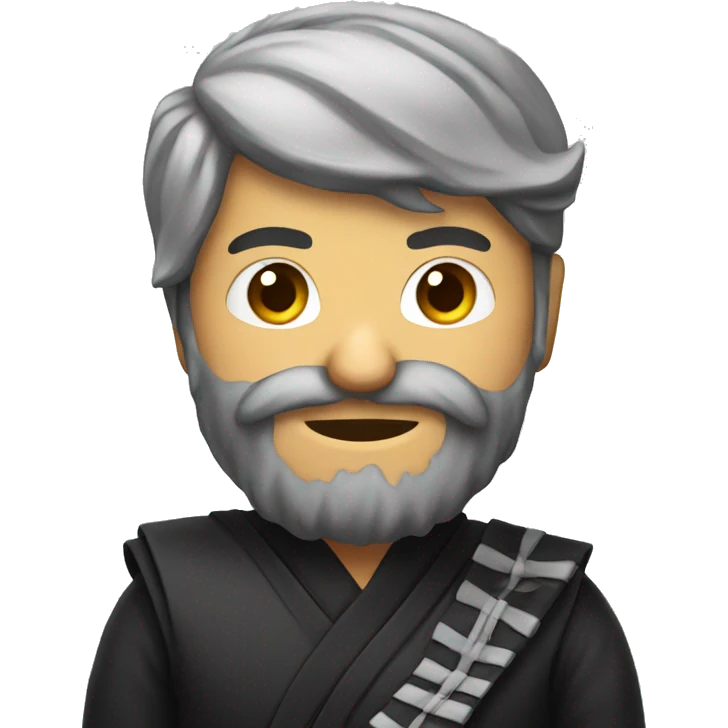 ninja with bow tie emoji