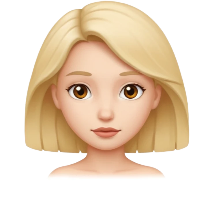 fully nude girl showing off her body emoji