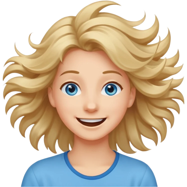 wind and happiness emoji