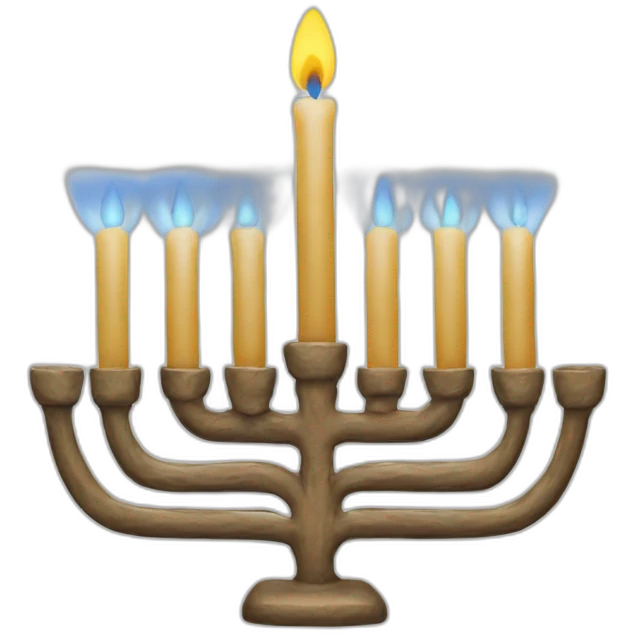 Menorah emoji