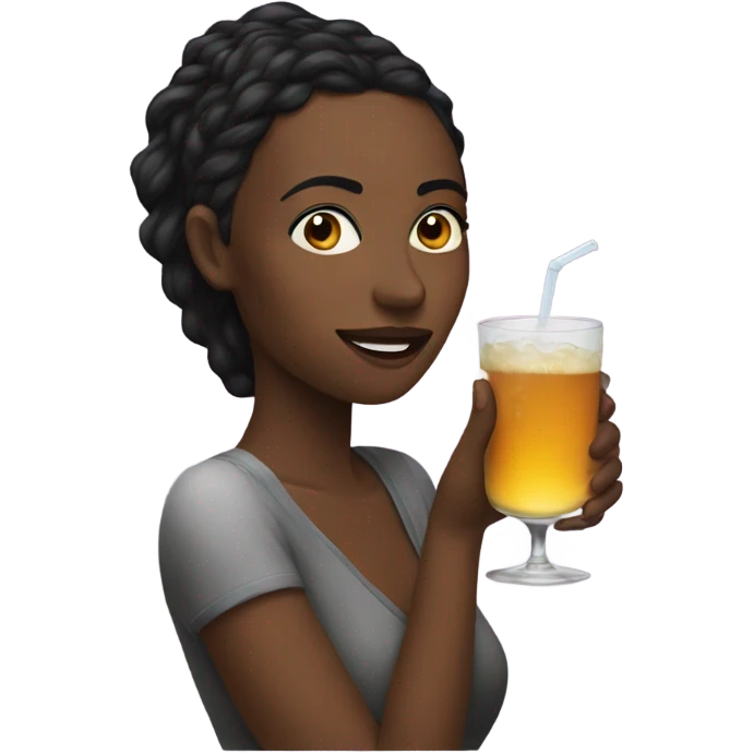 Women and drink emoji