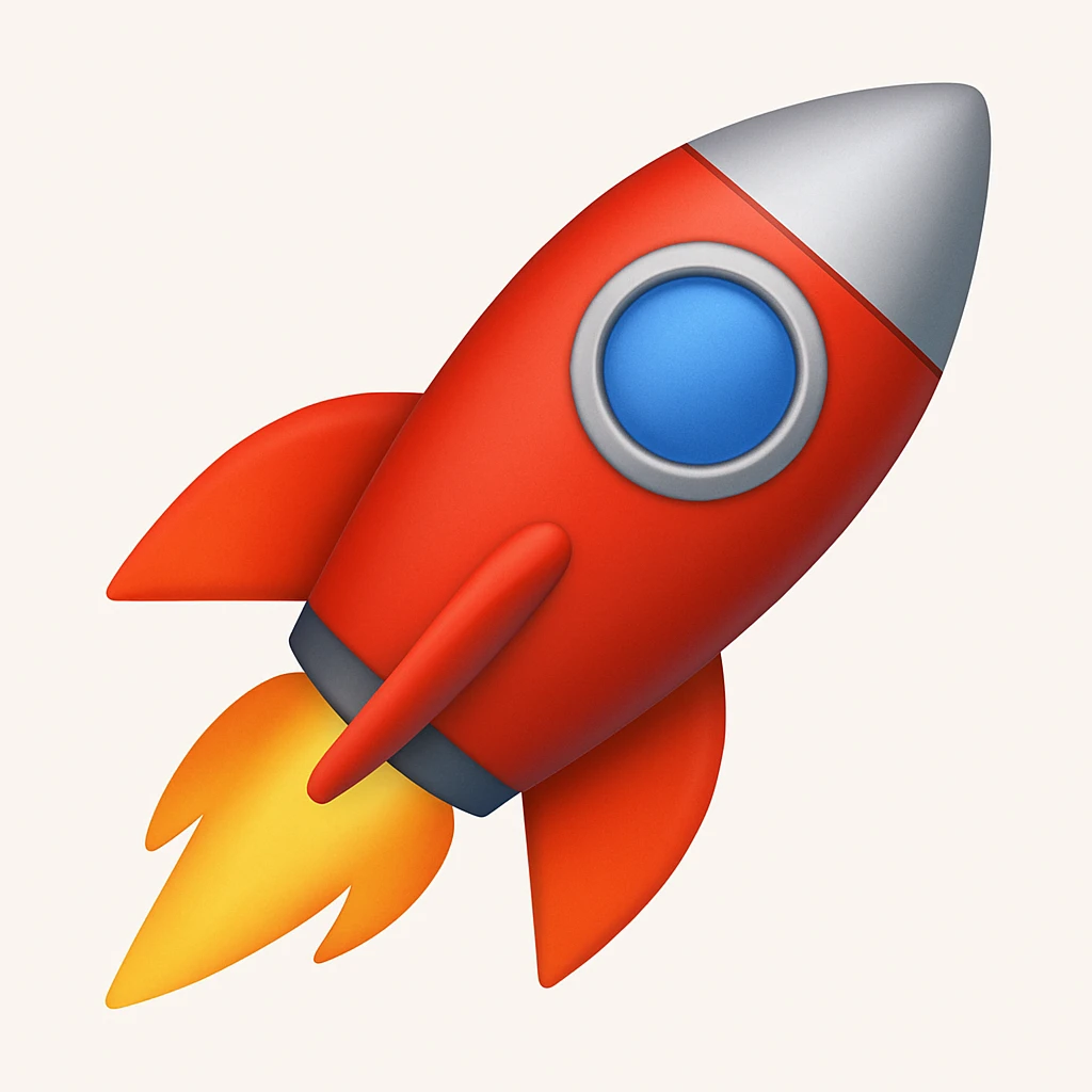 rocket emoji