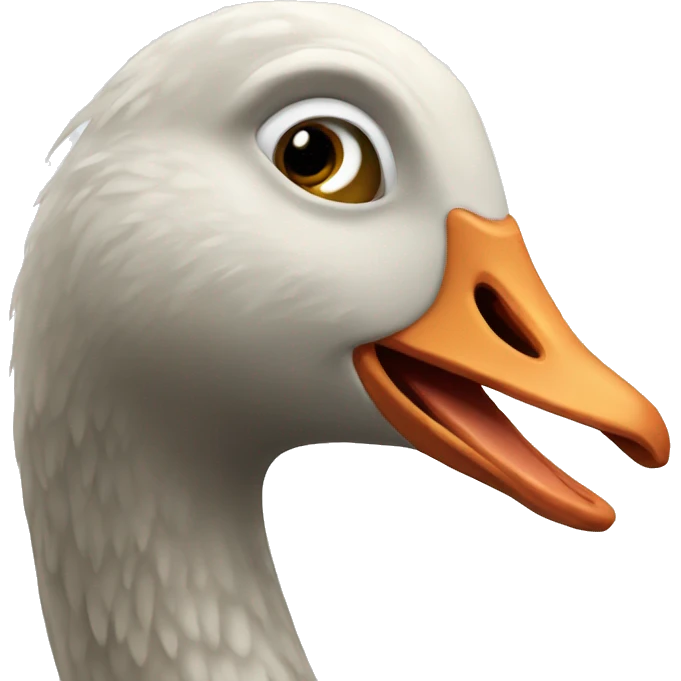 Silly goose  emoji