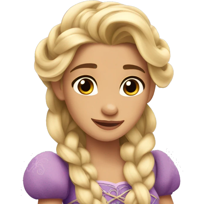 Disney Princess tangled emoji