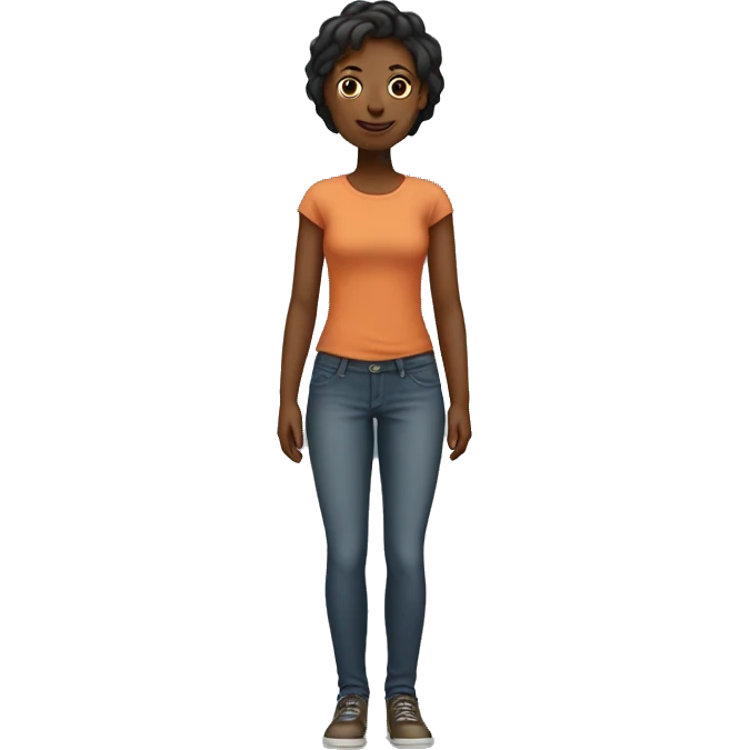 full body female muskteer emoji