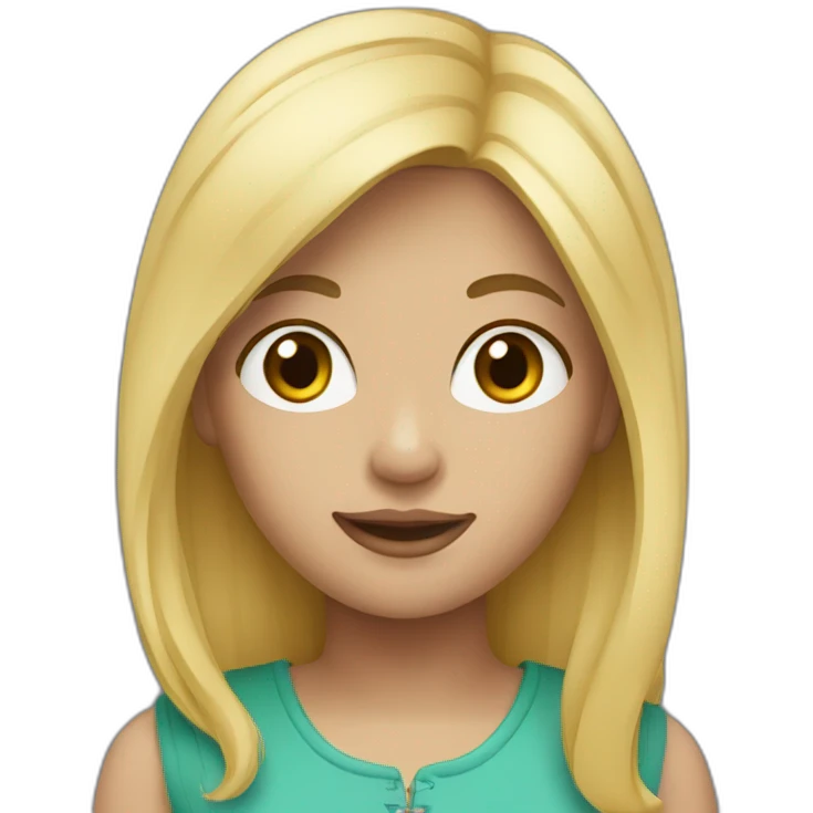 A Nederlands girl whit blond hair emoji