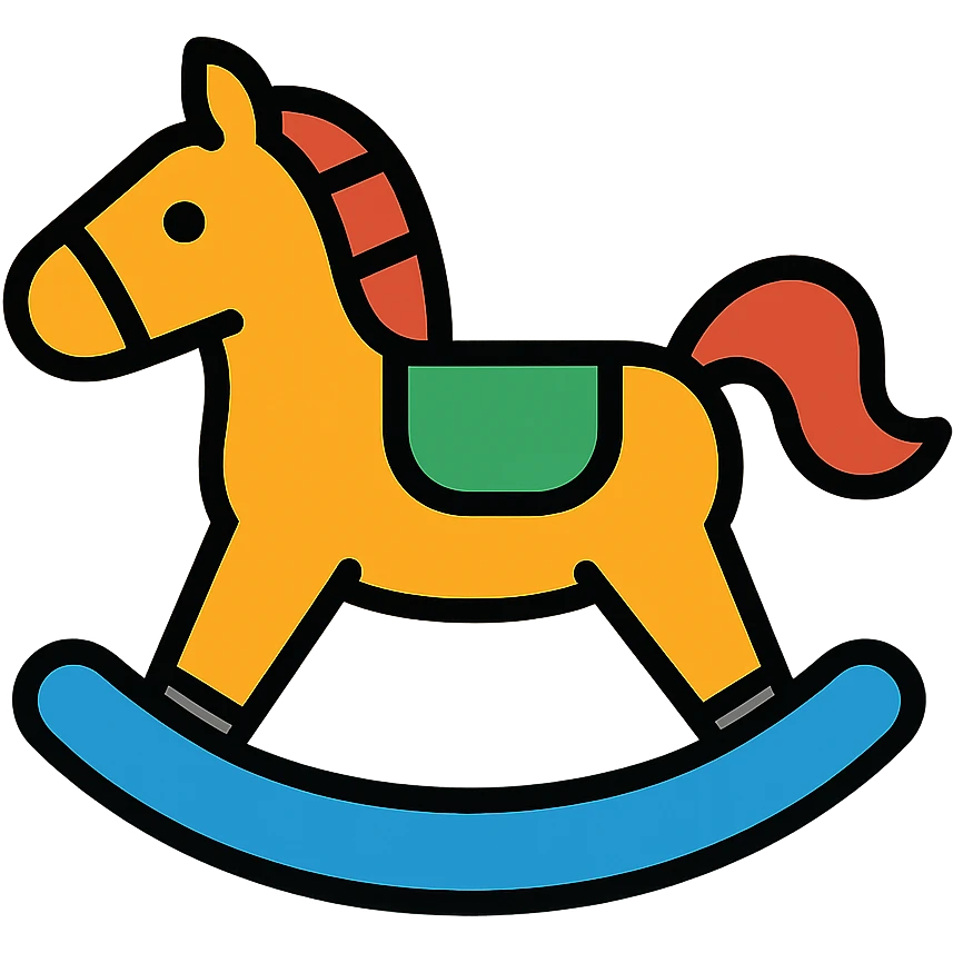 rocking horse toy emoji